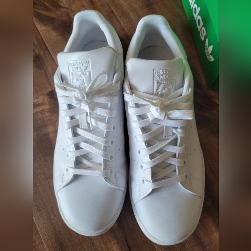 Adidas Men's White Stan Smith Sneakers